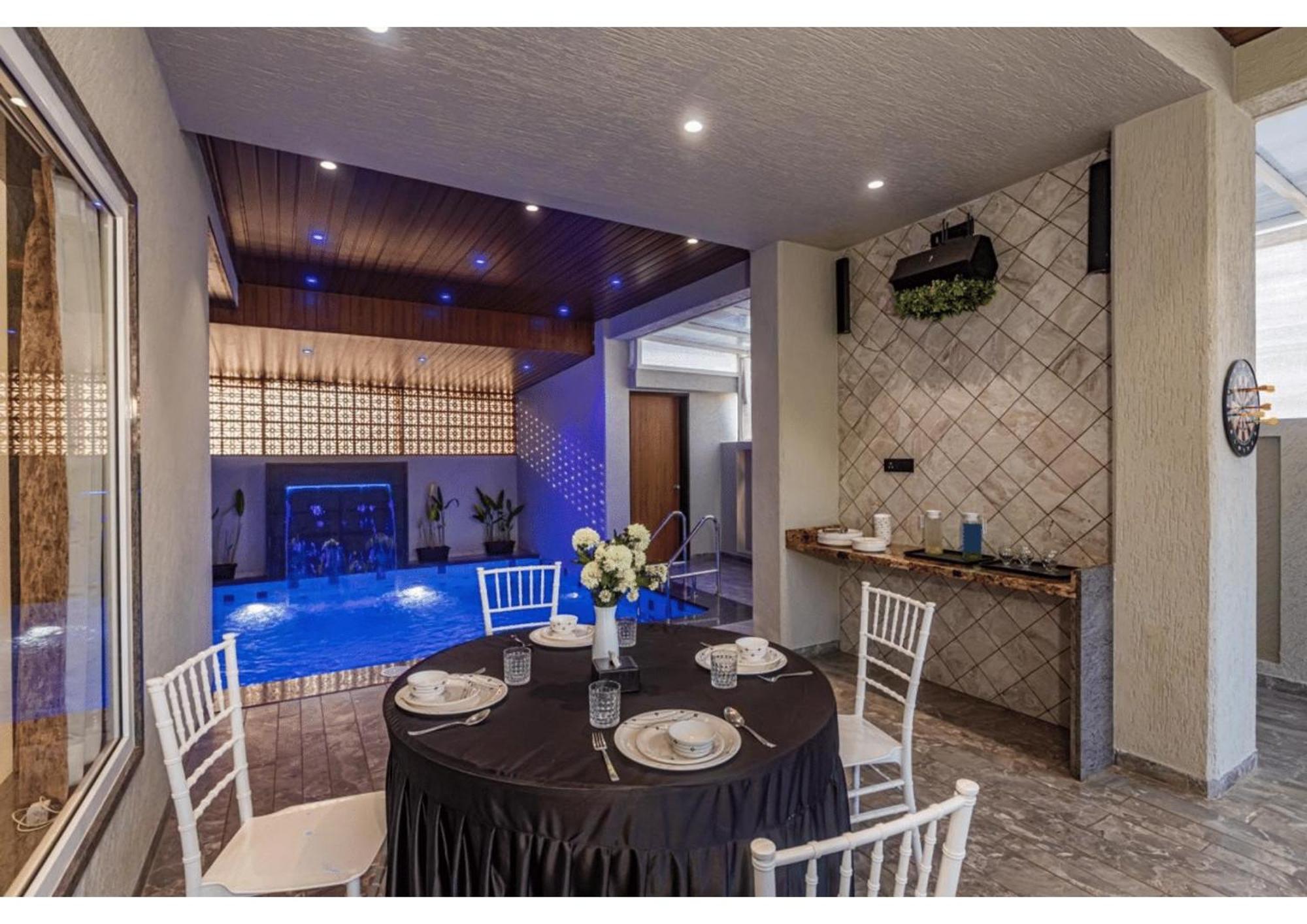 איגטפורי Mountain Glory 8Bhk By Tensorstays, Pool & Theater מראה חיצוני תמונה